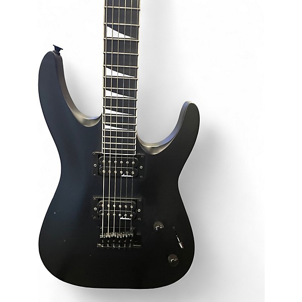 Used Jackson JS22 Dinky Satin Black Solid Body Electric Guitar