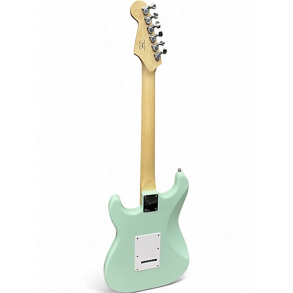Used Squier Affinity Stratocaster Surf Green Solid Body Electric Guitar
