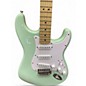 Used Squier Affinity Stratocaster Surf Green Solid Body Electric Guitar