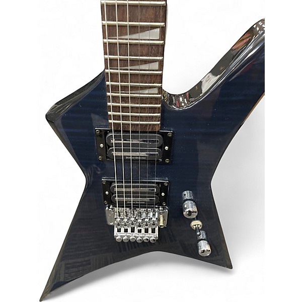Used Jackson KELLY STAR KSXT NAVY BLUE Solid Body Electric Guitar