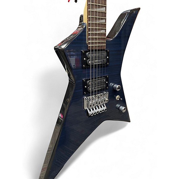 Used Jackson KELLY STAR KSXT NAVY BLUE Solid Body Electric Guitar