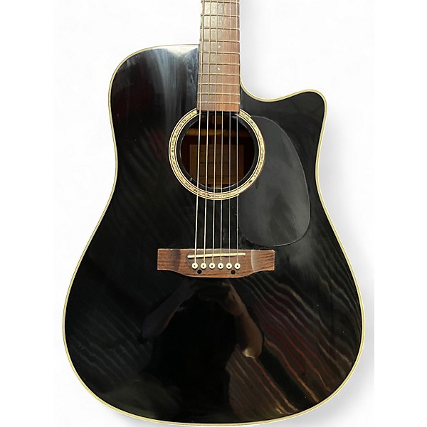 Used Takamine EG531SC Black Acoustic Electric Guitar