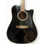 Used Takamine EG531SC Black Acoustic Electric Guitar