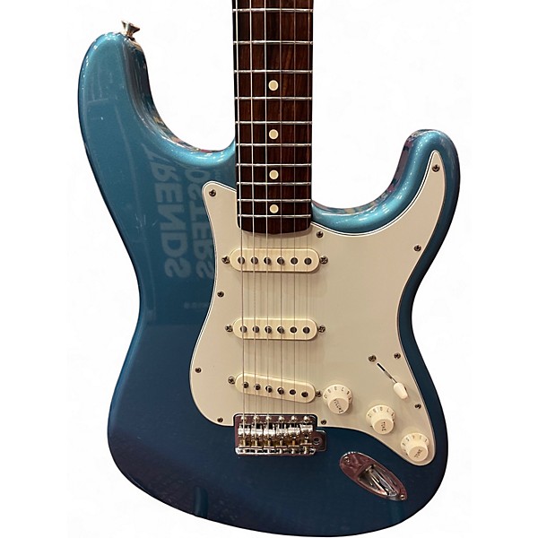 Used Fender 1960S Stratocaster BLUE Solid Body Electric Guitar
