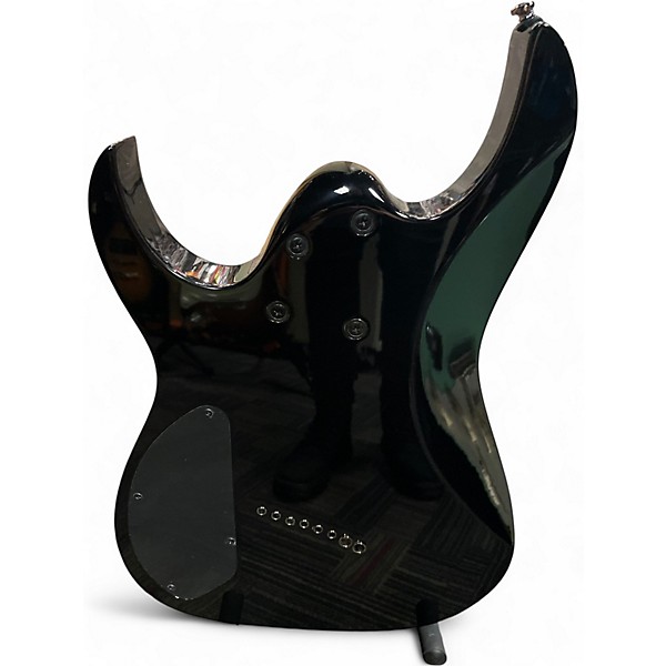 Used Ibanez RGMS8 Black Solid Body Electric Guitar