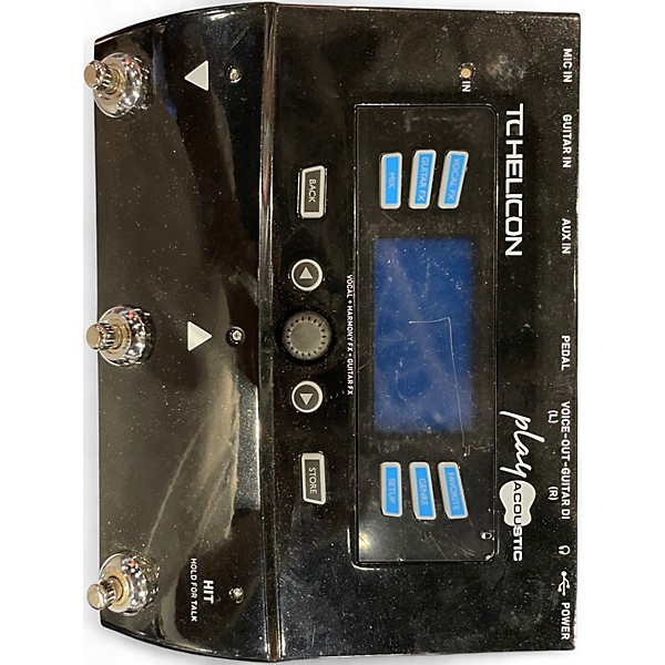 Used TC Helicon PLAY ACOUSTIC Effect Processor