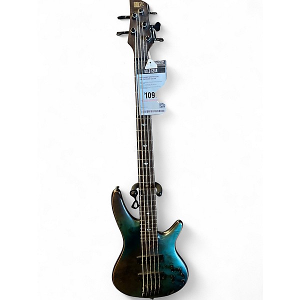 Used Ibanez SRI605B TEAL Electric Bass Guitar