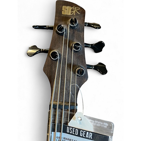 Used Ibanez SRI605B TEAL Electric Bass Guitar