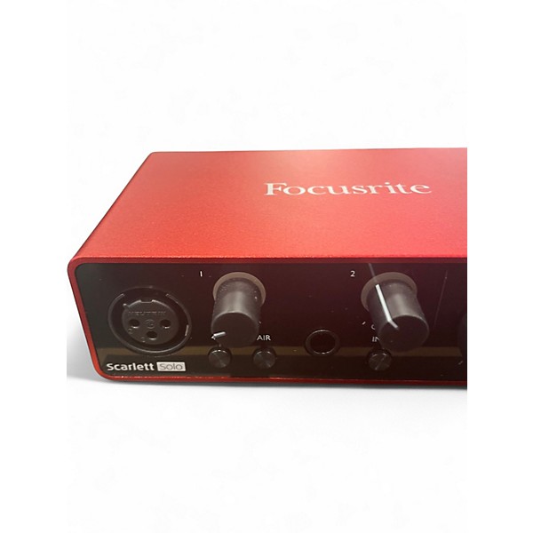 Used Focusrite Scarlett Solo Gen 3 Audio Interface