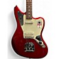 Used Fender American Professional Jaguar Candy Apple Red Solid Body Electric Guitar