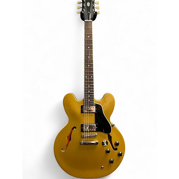 Used Epiphone INSPIRED BY GIBSON ES335 Gold Hollow Body Electric Guitar