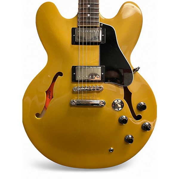 Used Epiphone INSPIRED BY GIBSON ES335 Gold Hollow Body Electric Guitar