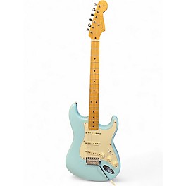 Used Fender Classic Series '50s Stratocaster Daphne Blue Solid Body Electric Guitar
