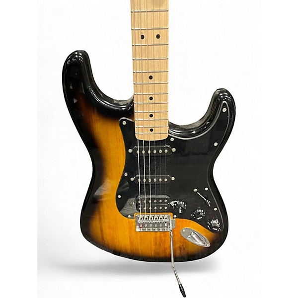Used Squier Affinity Stratocaster 2 Color Sunburst Solid Body Electric Guitar