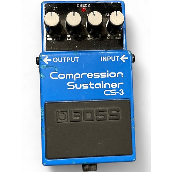 Used BOSS CS3 Compressor Sustainer Effect Pedal
