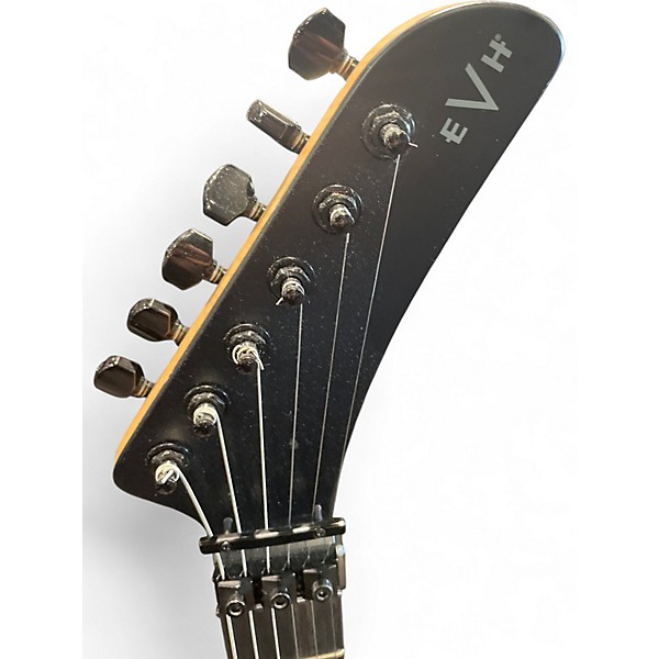 Used EVH 5150 sieries standard Stealth black Solid Body Electric Guitar