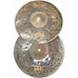 Used MEINL 14in Byzance EX Dry Medium Hi Hat Pair Cymbal thumbnail