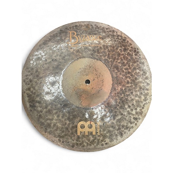 Used MEINL 14in Byzance EX Dry Medium Hi Hat Pair Cymbal