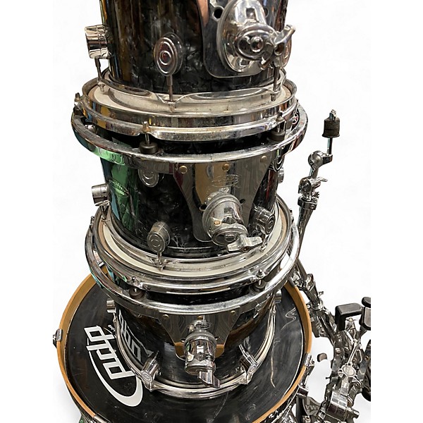 Used PDP by DW 5 Piece CX SERIES Black Onyx Drum Kit