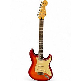 Used Fender Standard Stratocaster Cherry Sunburst Solid Body Electric Guitar