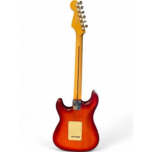 Used Fender Standard Stratocaster Cherry Sunburst Solid Body Electric Guitar