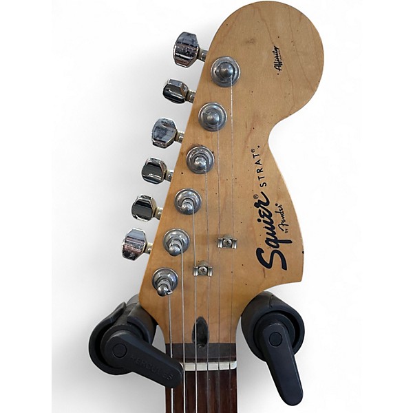 Used Squier Affinity Stratocaster Blue Solid Body Electric Guitar
