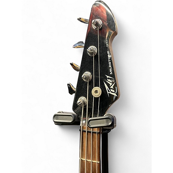 Used Peavey MILESTONE BASS BLACK Electric Bass Guitar
