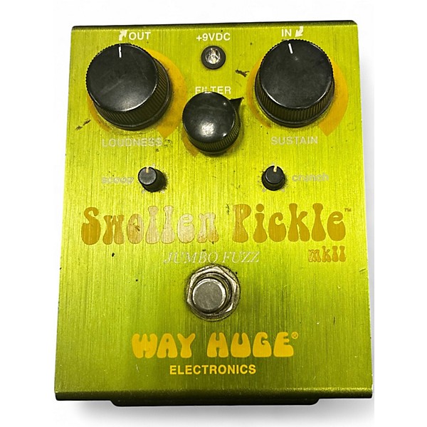 Used Way Huge Electronics WHE401 Swollen Pickle MKII Super Jumbo Fuzz Effect Pedal