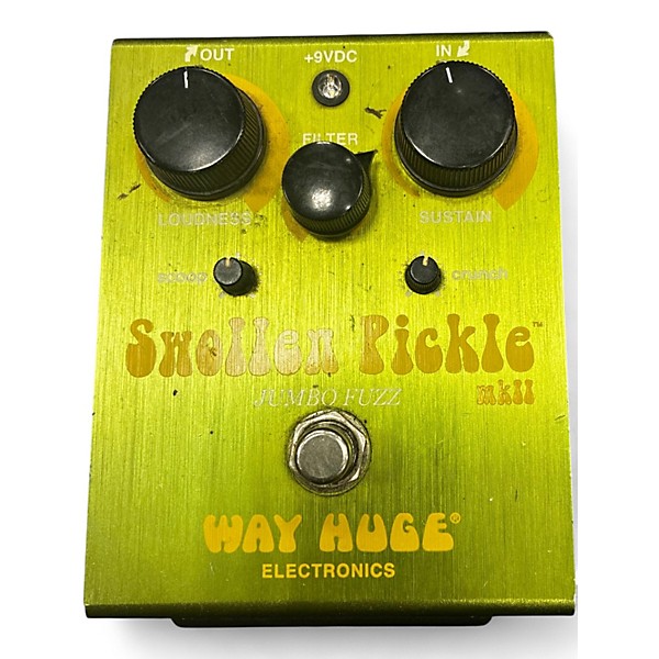 Used Way Huge Electronics WHE401 Swollen Pickle MKII Super Jumbo Fuzz Effect Pedal