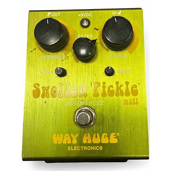 Used Way Huge Electronics WHE401 Swollen Pickle MKII Super Jumbo Fuzz Effect Pedal