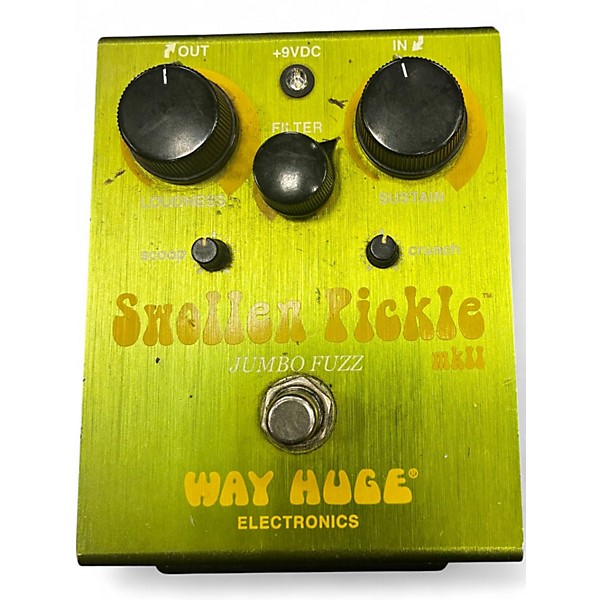 Used Way Huge Electronics WHE401 Swollen Pickle MKII Super Jumbo Fuzz Effect Pedal