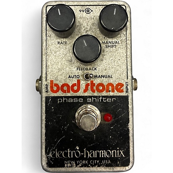 Used Electro-Harmonix Bad Stone Phase Shifter Effect Pedal