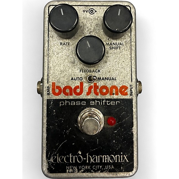 Used Electro-Harmonix Bad Stone Phase Shifter Effect Pedal