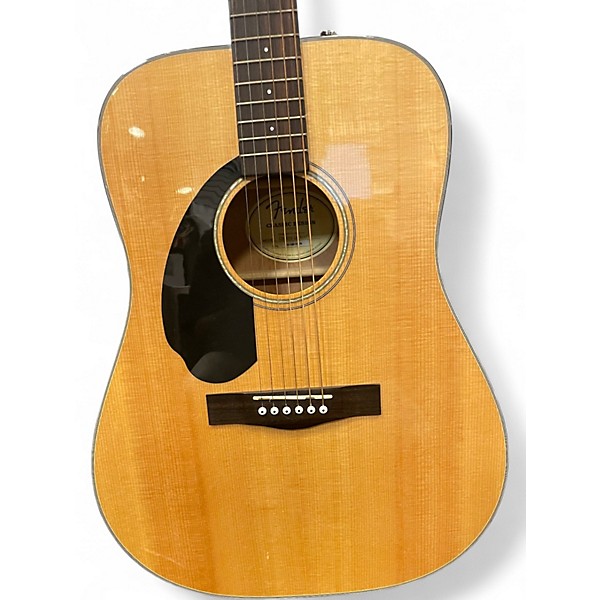 Used Fender CD60S Natural Acoustic Guitar