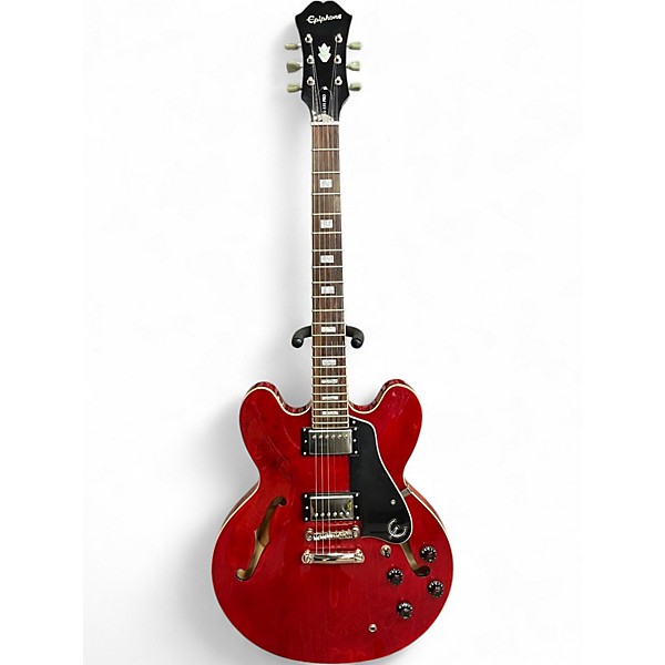 Used Epiphone ES335 Pro W/ 57 CLASSICS Cherry Hollow Body Electric Guitar