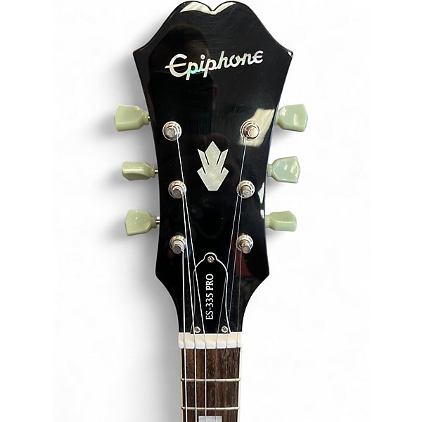 Used Epiphone ES335 Pro W/ 57 CLASSICS Cherry Hollow Body Electric Guitar