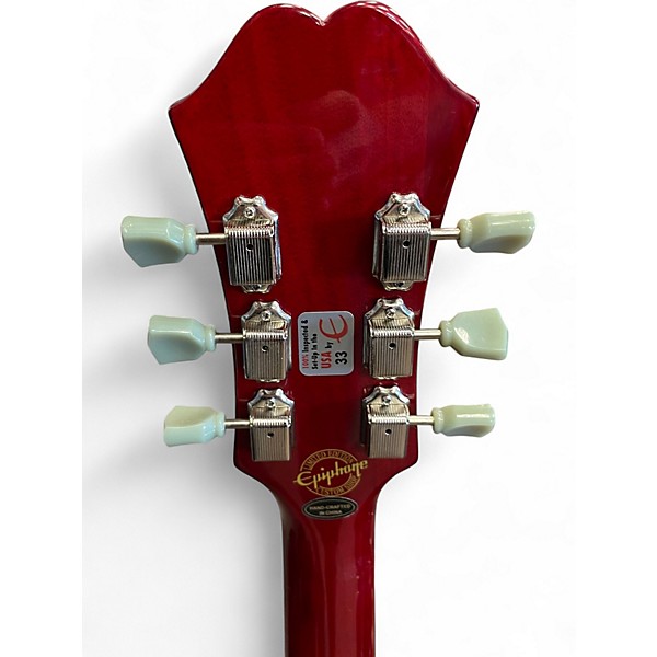 Used Epiphone ES335 Pro W/ 57 CLASSICS Cherry Hollow Body Electric Guitar