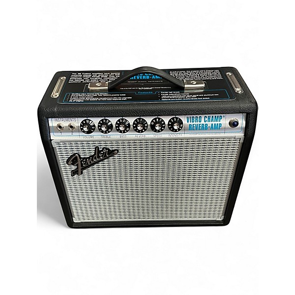 Used Fender VIBRO CHAMP REVERB AMP Tube Guitar Combo Amp