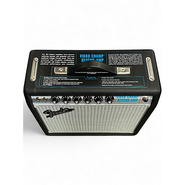Used Fender VIBRO CHAMP REVERB AMP Tube Guitar Combo Amp