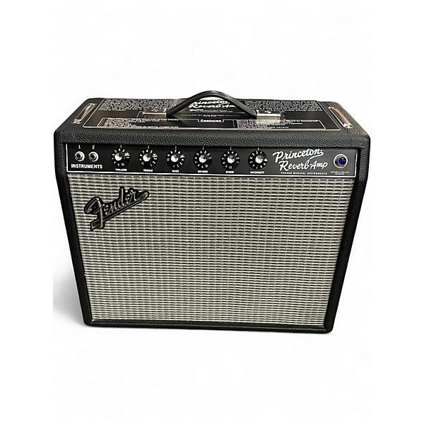 Used Fender 1965 Princeton Reverb 15W 1x12 W/VINTAGE 30 Tube Guitar Combo Amp