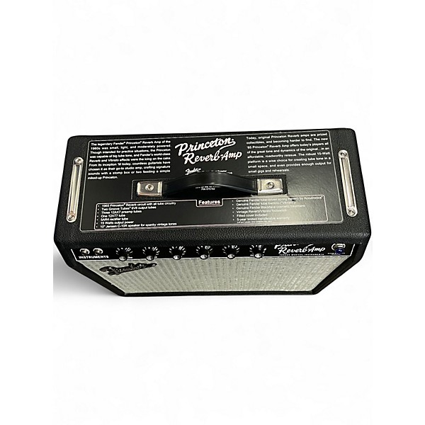 Used Fender 1965 Princeton Reverb 15W 1x12 W/VINTAGE 30 Tube Guitar Combo Amp