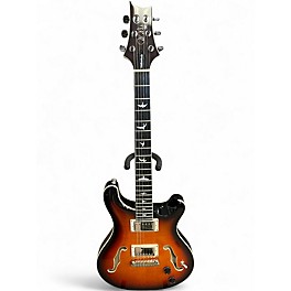 Used PRS SE Custom 22 Semi-Hollowbody Sunburst Hollow Body Electric Guitar