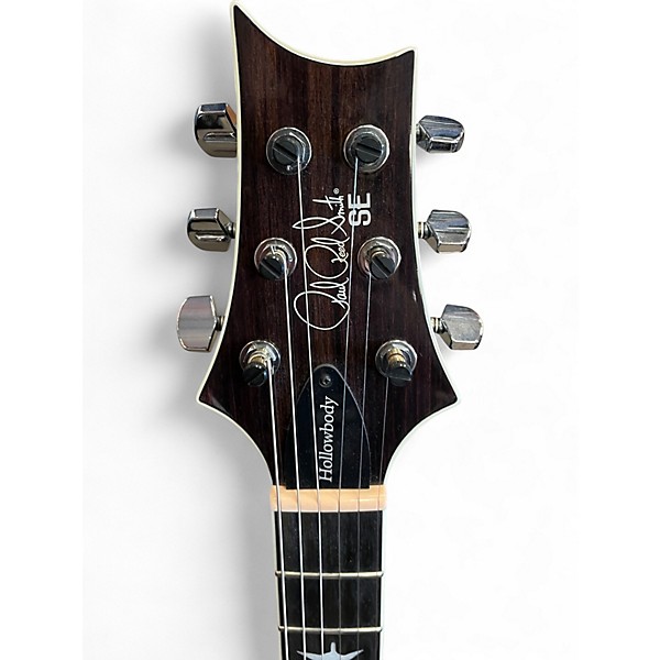 Used PRS SE Custom 22 Semi-Hollowbody Sunburst Hollow Body Electric Guitar