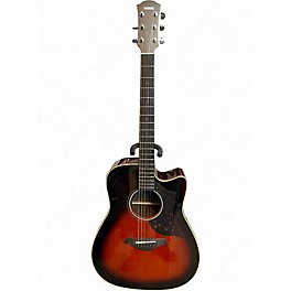 Used Yamaha A1R RED BURST Acoustic Electric Guitar