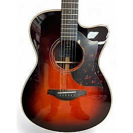 Used Yamaha AC3R RED BURST Acoustic Electric Guitar