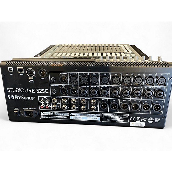 Used 2025 PreSonus Studio Live 32SC Unpowered Mixer