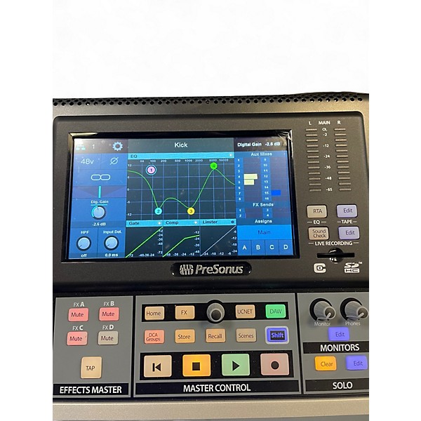 Used PreSonus STUDIOLIVE 32SC Digital Mixer