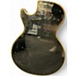Vintage 1969 Gibson Les Paul Custom Black Solid Body Electric Guitar