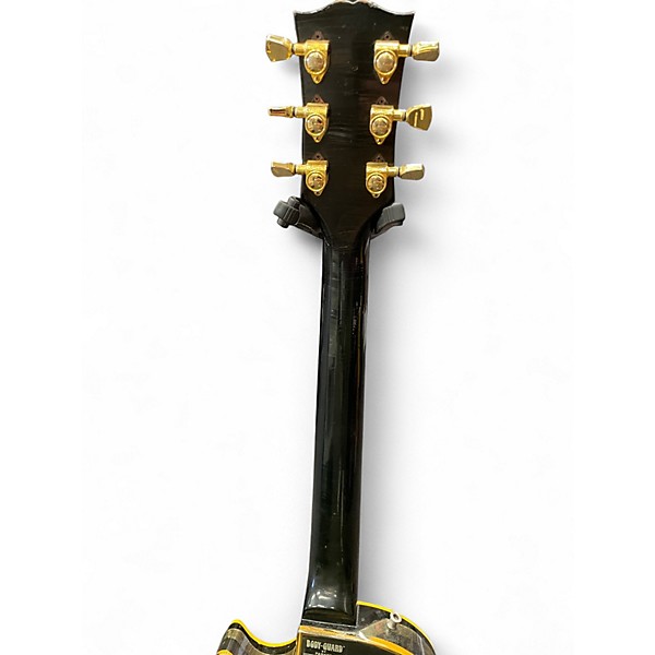Vintage 1969 Gibson Les Paul Custom Black Solid Body Electric Guitar