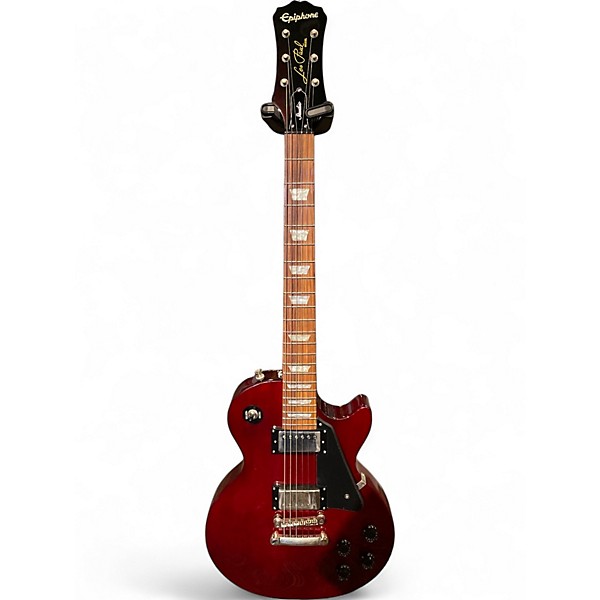 Used Epiphone Les Paul Studio Red Solid Body Electric Guitar